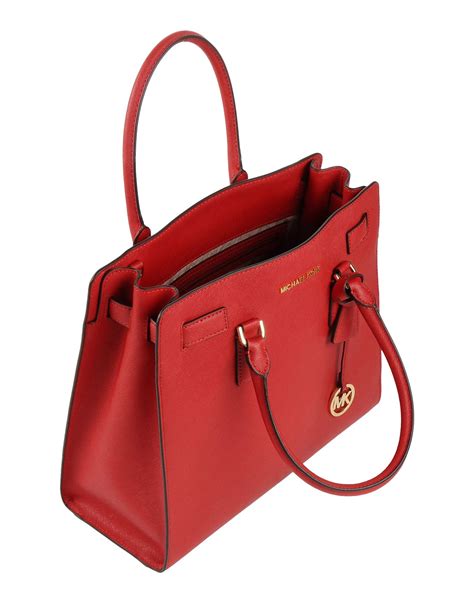 michael kors red hand bag|michael kors red handbags outlet.